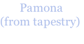 Pamona (from tapestry)